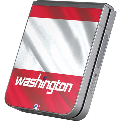 NBA Washington Wizards Away Jersey Galaxy Z Flip6 Skin